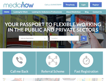 Tablet Screenshot of medicnow.com